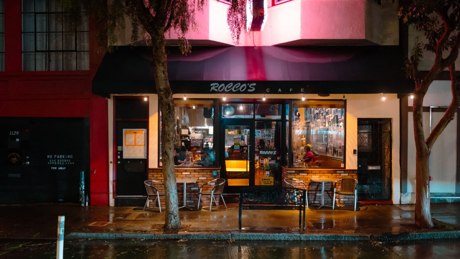 Italian dishes served at Rocco's Cafe